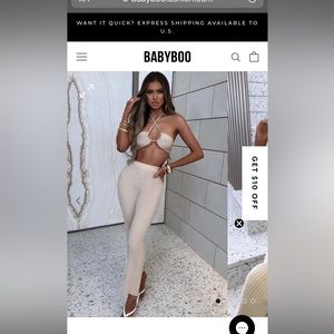 Baby boo set. Never worn